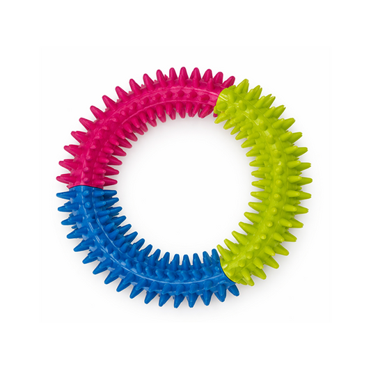 Rainbow Spike Play Ring